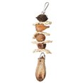 thumbnail image 4 of Bird Bite Toy,  Chewing Toy Corn Leaves Metal Hook Beak Grinding Handcrafted Decorative  For Parakeet For Budgies, 4 of 8