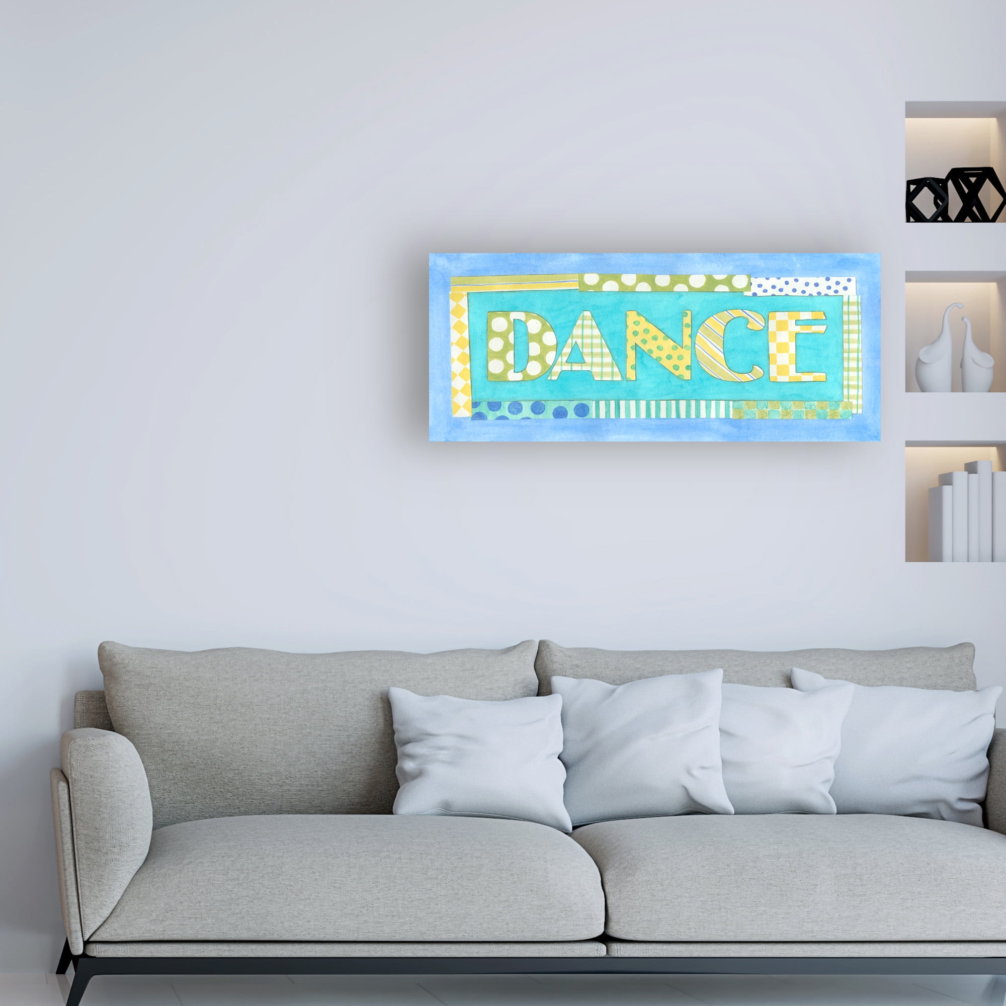 Trademark Fine Art 'Dance Phrase' Canvas Art by Megan Meagher