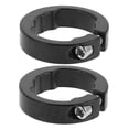thumbnail image 1 of MOVTOTOP 2Pcs Bike Handlebar Grip Lock Rings Clamping Rings for Mountain Road Bikes Ensure Stable Comfortable Riding on All Types Black, 1 of 7