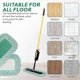 thumbnail image 2 of 4pc Dust Mop Pads for Microfiber Dust Mop,Mop Replacement with Fringe-Reusable Wet & Dry Cleaning Flat Mop System Refill, 2 of 5
