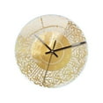 thumbnail image 2 of kurtrusly 30cm Islamic Silent Wall Clock Clock digital Home Quartz Bedroom Muslim Decor Silver, 2 of 8