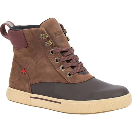 

Women s 6 in Leather Lace Ankle Deck Boot Size 6.5(M)