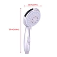 thumbnail image 5 of Suodoka 5‑Mode ABS Handheld Shower Head with On/Off Switch – Lightweight, Anti‑Corrosion, Water‑Saving Design, 5 of 6
