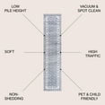 thumbnail image 3 of JONATHAN Y MODERN PERSIAN 2 x 10 Runner Rug, Acanthus French Border - Gray/Cream, MDP504D-210, 3 of 9