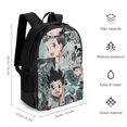 thumbnail image 2 of Hunter × Hunter Backpack, Large Capacity Daypack Backpackfor College Work Daily, 16.1x12.6x6.7 Inch, 2 of 8