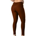 thumbnail image 2 of Pantalon Dama Vestir Moda Stretch Tiro Alto Formal Con Cinto, 2 of 3