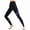 Black, variant on Medical Compression Pantyhose, 20-30mmHg Graduated Support Tights, Opaque Footless, Waist High ,Varicose Veins, Edema, Flight, DVT,Black,1 Count