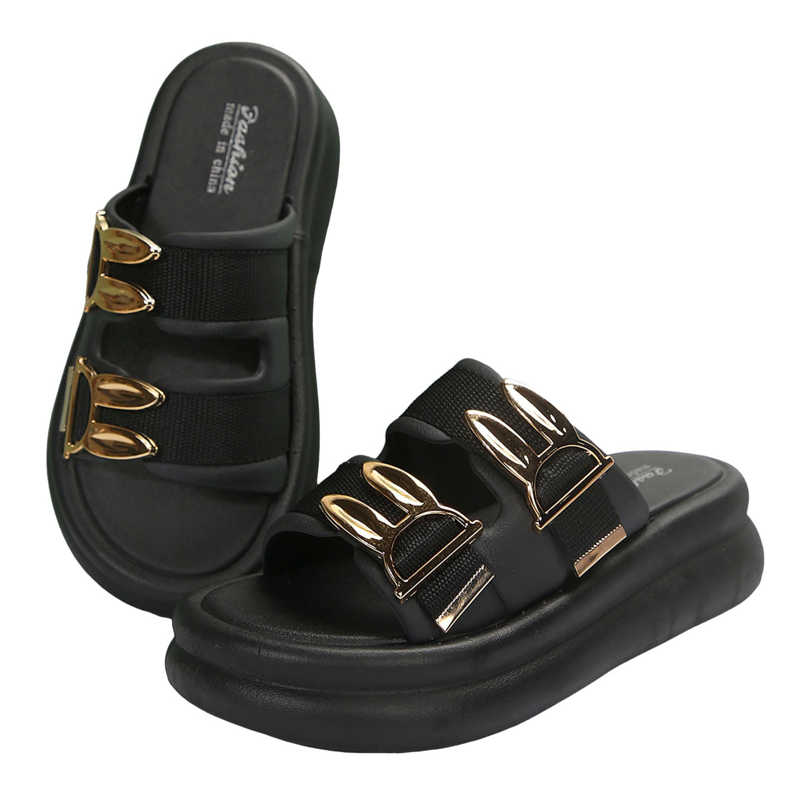 靴 Admance Platform Slider Sandal Admance Platform Slider Sandal