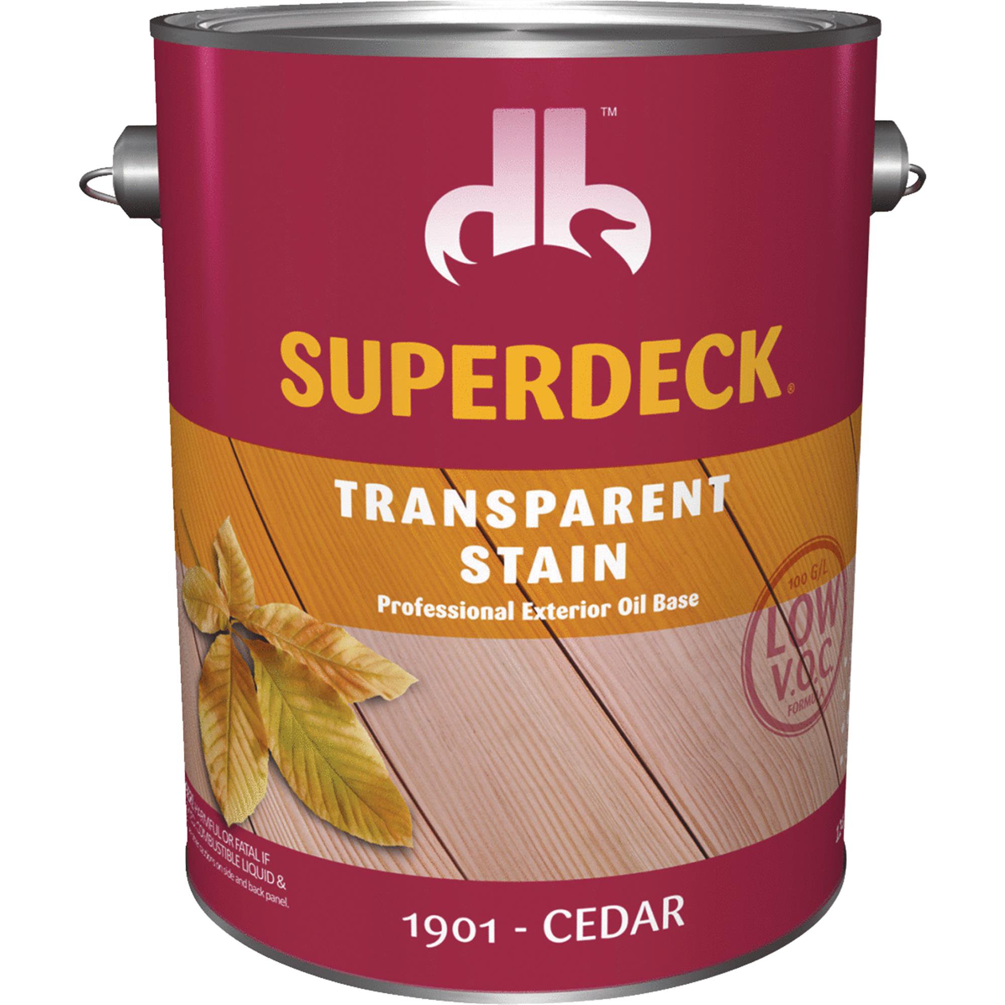 DUCKBACK PRODUCTS 1Gallon Cedar Transparent Stain/Sealer DPI01901416