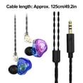 thumbnail image 2 of Sidaley AK6 MAX auriculares desmontables con controlador de cobre, auriculares con cable y micrófono, estéreo, HiFi, intrauditivos Cables de audio/vídeo No.01, 2 of 6