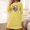 #0152-Yellow, variant on Puyaiuu Women Halloween Long Sleeve Dress soft stretch womens loose fit round neck pullover skull butterfly print multi color option casual sleepwear loungewear Purple L Gift