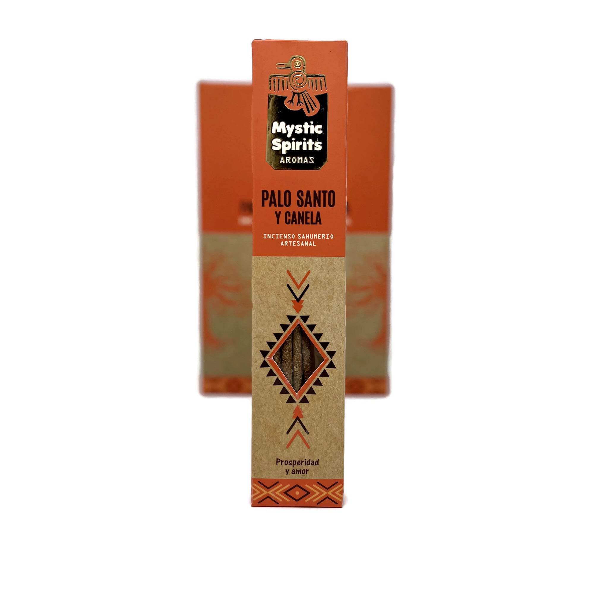 Mystic Spirits Aroma - Palo Santo  Cinnamon Handcrafted Smudge Incense Sticks
