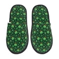 thumbnail image 1 of Balery Happy St. Patrick's Day Pantuflas de Casa de Felpa Silenciosas con Diseño Estampado, Zapatillas Cómodas Antideslizantes de Algodón para Interior-Medium, 1 of 8