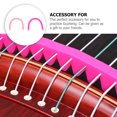 thumbnail image 3 of DEEPCRAFF 2Pcs Silicone Guzheng Practice Mutes Assorted Colors Musical Instrument Accessories for Home Use, 3 of 8