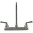 thumbnail image 6 of Dura Faucet J-Spout RV Kitchen Faucet - Brushed Satin Nickel, 6 of 6