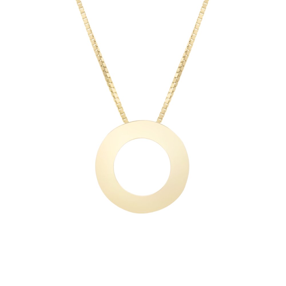 Standing O Pendant Necklace main image 1