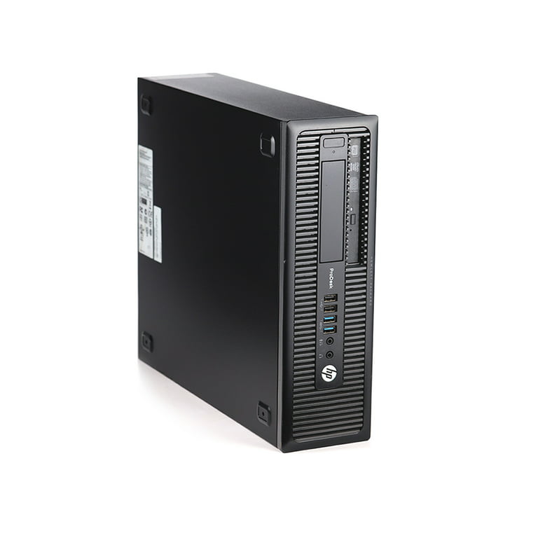 Restored HP 600 G1 Desktop Computer Intel Core i3 CPU 8GB RAM 256GB SSD  DVD-RW W-Fi and 19 LCD - PC Windows 10 (Refurbished) 