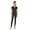 Black, variant on Hansber Kids Girls Short Sleeve Dance Unitard Gymnastics Leotard Acrobatics Performance Bodysuit Brown 6