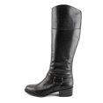thumbnail image 3 of Alfani Women's Biliee Black Knee-High Leather Equestrian Boot - 5.5M, 3 of 5