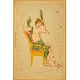 thumbnail image 2 of Aspin, Jehoshaphat 17x24 White Modern Wood Framed Museum Art Print Titled - Cassiopeia, 1825, 2 of 4