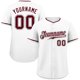 thumbnail image 3 of Camiseta de béisbol de estilo clásico personalizada con letras y números impresos, camiseta deportiva de práctica para adultos, 3 of 5