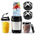 thumbnail image 1 of Nahida Blender for Smoothies, 1200W Smoothie Blender for Ice Crushing, Blenders with (2) 6-Fin Blades, Personal Blenders for Kitchen with 23oz, 32oz,, 1 of 9