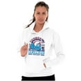thumbnail image 4 of Retro Smurf University Graduate Hoodie Sweatshirt Women Men Brisco Brands X, 4 of 6
