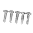 thumbnail image 4 of Tornillo de taladro de cabeza redonda, 200 piezas Taladro de cabeza redonda Tornillo de broca de metal Tornillo de acero inoxidable multifuncional NikouMX herramienta, 4 of 8