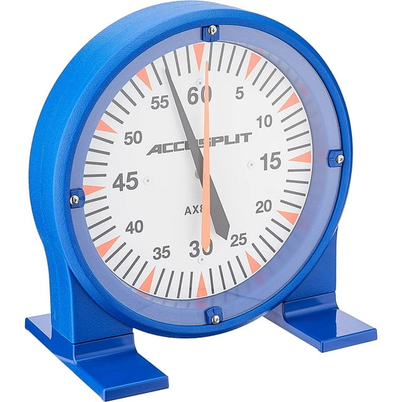 ACCUSPLIT AX850 Lane Timer/Pace Clock, Blue, 15-Inch