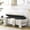 Beige, variant on 51.5" Large Storage Ottoman Bench for Bedroom, Upholstered Linen End of Bed Bench with Hidden Storage, 250 lbs Capacity, Entryway Shoe Bench Seat, No Assembly, Beige