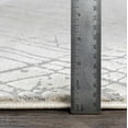 thumbnail image 3 of Hauteloom Strykersville Living Room, Bedroom Area Rug - Modern - Gray, Beige - 9' x 12'4", 3 of 9