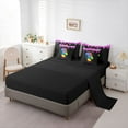 thumbnail image 5 of Feelyou Football Soccer Bedding Comforter Set 7pcs, Artwork Splatter Queen Bedding Sets, 5 of 8