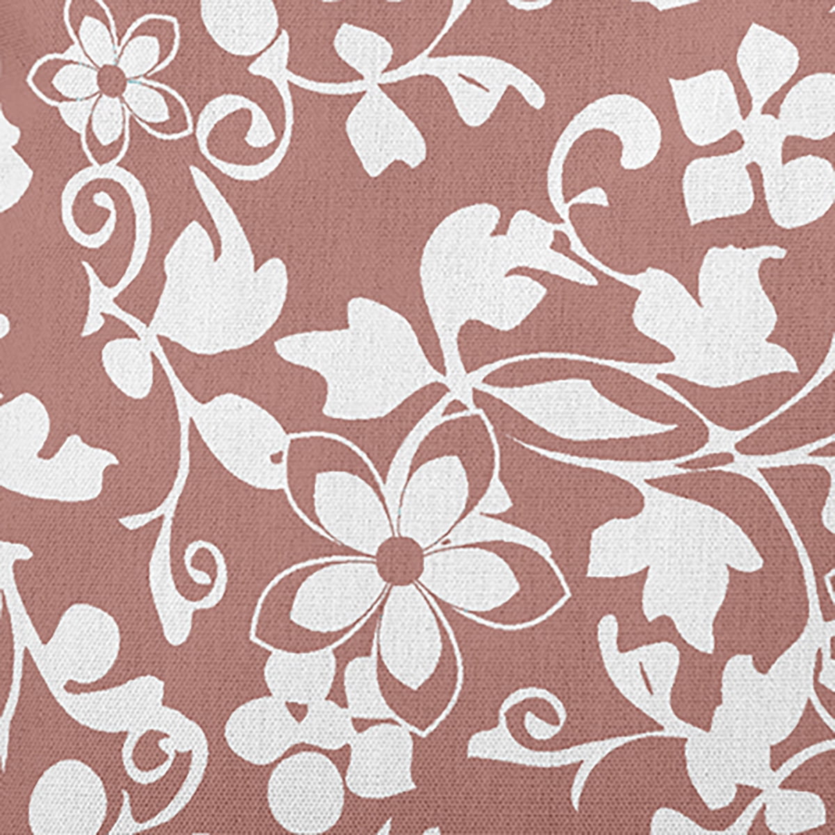 26" x 26" Simply Daisy Evelyn Polyester Accent Pillow, Rusty Mauve Qty 1