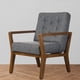 thumbnail image 1 of Sillon Individual moderno Avre Gris Oxford, 1 of 5