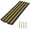 Black+yellow, variant on Kselythan Rubber Curb Ramp, Heavy-Duty Threshold Ramps, Sidewalk Curb Ramp Driveway Ramps for Cars Wheelchairs Bikes Motorcycles Truck