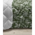 thumbnail image 3 of Autumn Down Alternative Comforter, Fall Forest Leaves Willow Palm Maple Oak Hand Drawn Nature Growth Season Woodland, Microfiber Quilt for All Season, 5 Sizes, Multicolor, by Ambesonne, 3 of 3