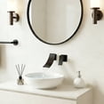thumbnail image 5 of Wowow Waterfall Single Handle Wall Mounted Bathroom Faucet in Oil Rubbed Bronze, 5 of 9