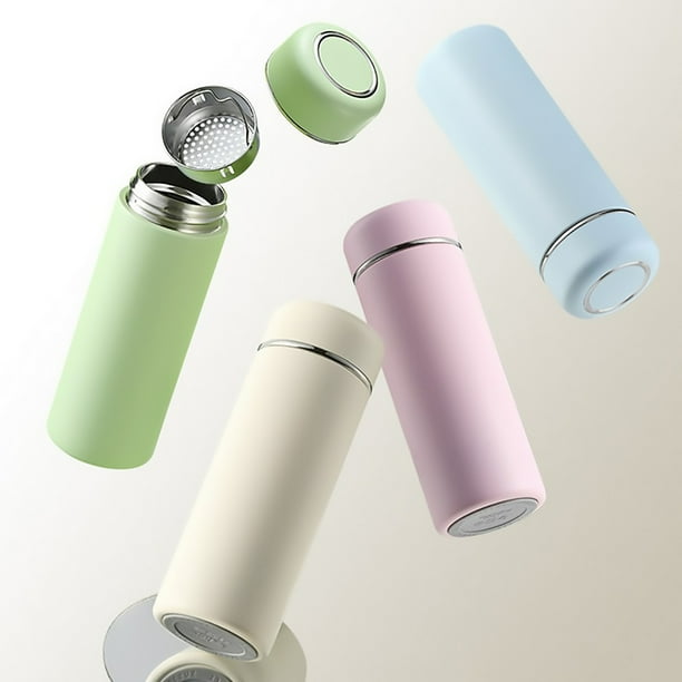 Fiudx Vaso Térmico de Acero Inoxidable, 240 Ml, Diseño Compacto, Construcción Duradera 316, Taza de Té Portátil, Aspecto Elegante, Retención de Temperatura, para Exteriores, Oficina y Gimnasio, Tamañ