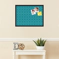 thumbnail image 3 of PinPix 27x20 Custom Cork Bulletin Board  Poster Board Has a Fabric Style Canvas Finish, Framed in Other, by ArtToFrames (PinPix-596), 3 of 5