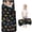 Monster Cartoon Truck Black Pattern, variant on Fireman and Truck Black Pattern Teens Toddler Nap Mat with Pillow, Sleeping Mat Bag for Preschool Daycare 59"x22"