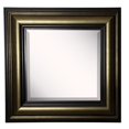 thumbnail image 5 of Rayne Mirrors Stepped Antiqued Silver/Black Wall Mirror, 5 of 5