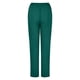 thumbnail image 4 of Gibobby Pantalones largos para mujer, informales, de pierna ancha, cintura elástica, ligeros, ajustados, mallas de trabajo largas (Green, S), 4 of 5