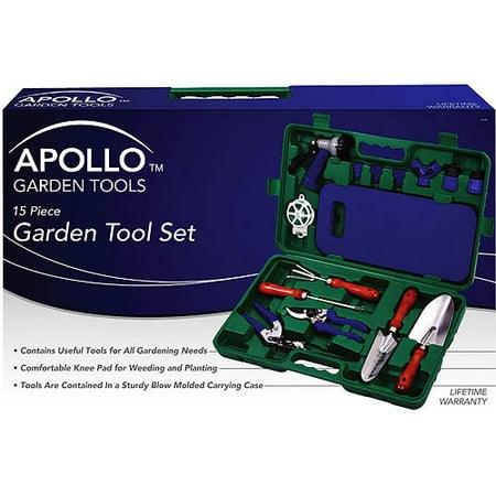 Apollo Precision Tools 15-Piece Garden Set