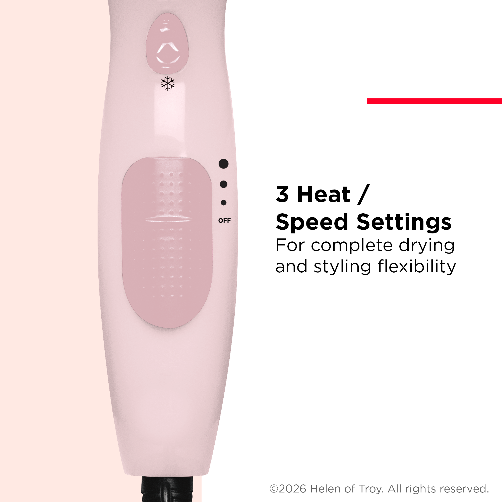 Revlon Essentials Frizz Control Ionic Hair Dryer, 1875W photo 4