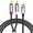 color, variant on 39inch RCA to USB C Cable, High Fidelity Sound Headphone Jack Adapter, Dual RCA Male Cable for Smartphone, Tablet, Car Stereo, Home Theater, Amplifier & Speaker