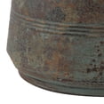 thumbnail image 5 of DecMode Brass Metal Rustic Round Planter Set of 3 16", 13", 11"W, Multi-Color Highlights, Textured Lines and Side Arched Handles with Organic Character, 5 of 14