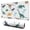 Colorful Dinosaurs Silhouettes-1, variant on Long Mouse Pads for Desk,Colorful Dinosaurs Silhouettes Pattern Desk Mats on Top Of Desks, Desk Mouse Pad Extra Large with 3mm Non-Slip Base and Stitched Edge for Gaming,Office,Work,Home 31.5"x11.8"