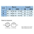 thumbnail image 3 of B91xZ Strings pour Femmes Confort Couleur Unie Culottes, m Bleu, 3 of 3