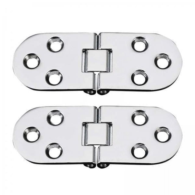2x 2x Abatible S de Mesa Plegables Reemplazo de Hardware S de Gabinete de Aleación de Zinc S de Borde Redondo para , 8cm X 3cm X 0.24cm 2 piezas