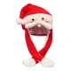 thumbnail image 3 of Gorro saltarín con orejas que se mueven, disfraz navideño, gorro de peluche para Navidad, cumpleaños, mujer Papá Noel, 3 of 8